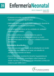 Revista Enfermería Neonatal 39