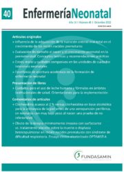 Revista Enfermería Neonatal 40