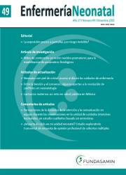 Revista Enfermería Neonatal Nº49